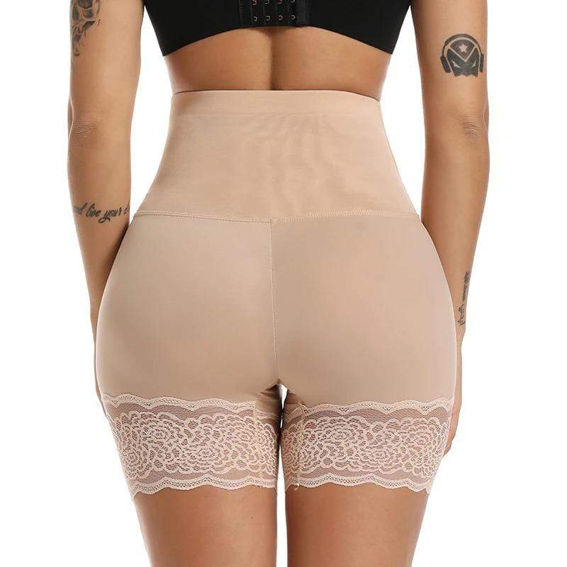 Shaping High-Waisted Underwear - Adelinde-Beige-S-M-Nora Luxe