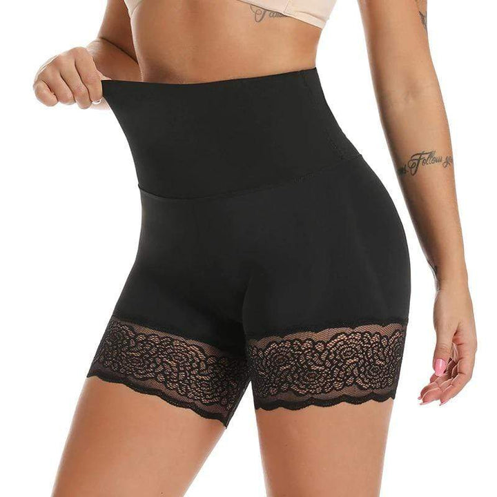 Shaping High-Waisted Underwear - Adelinde-Beige-S-M-Nora Luxe