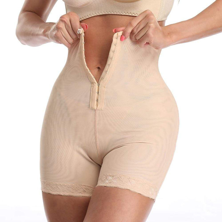 Shaping Ladies Shorts - SculptEase-Beige-M-Nora Luxe