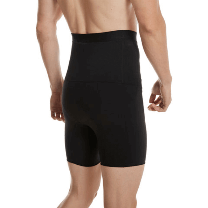 Shaping Men’s Compression Boxer Shorts - MaxFit-Black-M-Nora Luxe