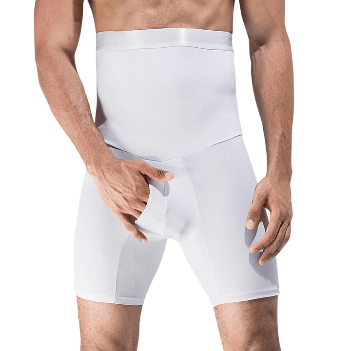 Shaping Men’s Compression Boxer Shorts - MaxFit-Black-M-Nora Luxe