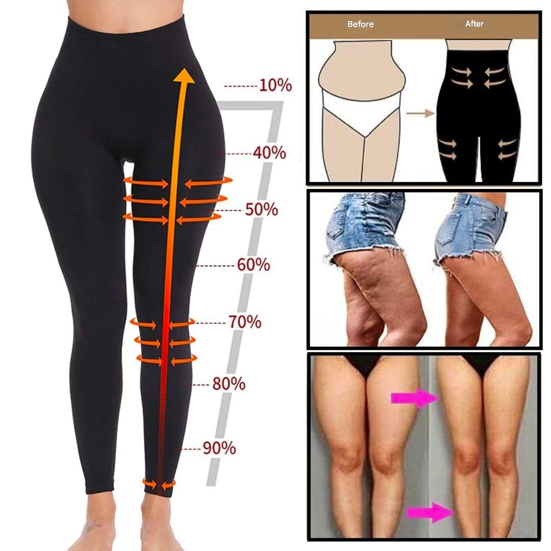 Shaping Premium Leggings - ShapeFit-Black-2-Nora Luxe