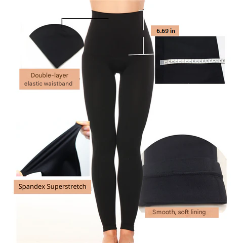 Shaping Premium Leggings - ShapeFit-Black-2-Nora Luxe