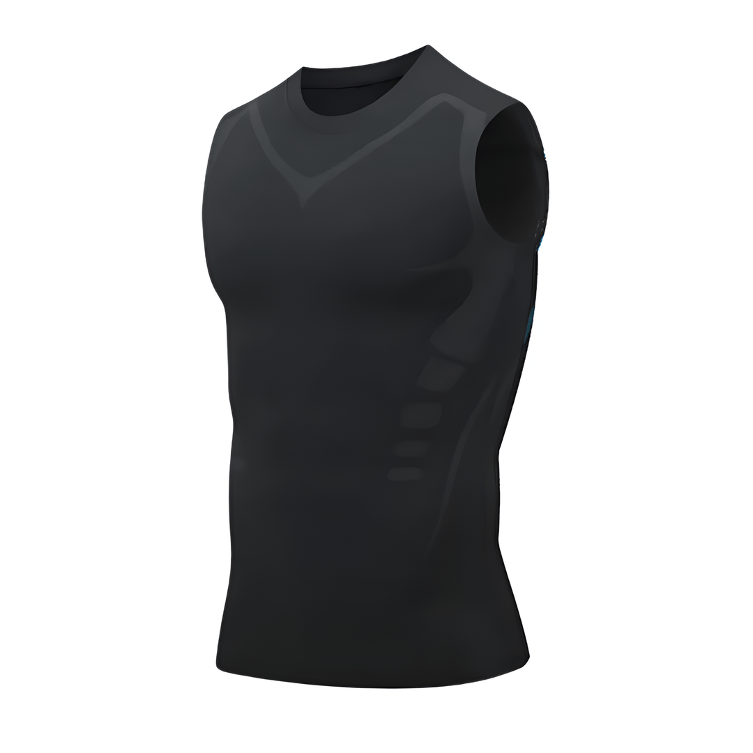 Shaping Vest - CoreSculpt-Black-S - 110–132 lbs-Nora Luxe
