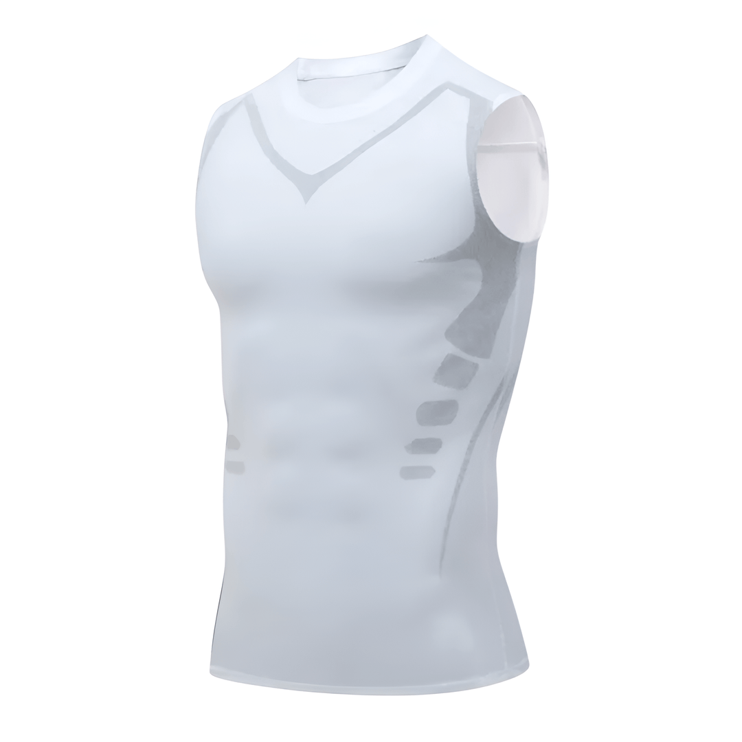 Shaping Vest - CoreSculpt-White-S - 110–132 lbs-Nora Luxe