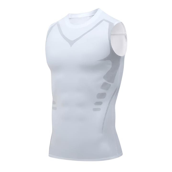 Shaping Vest - CoreSculpt-White-S - 110–132 lbs-Nora Luxe