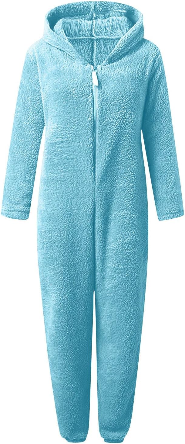 Sherpa Fuzzy Onesie with Hood - CozyCat-Olive Green-S-Nora Luxe
