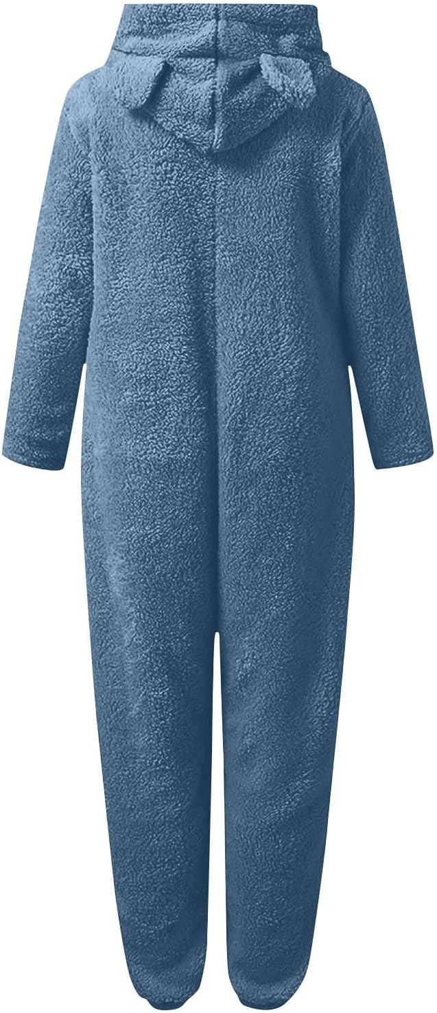 Sherpa Fuzzy Onesie with Hood - CozyCat-Olive Green-S-Nora Luxe