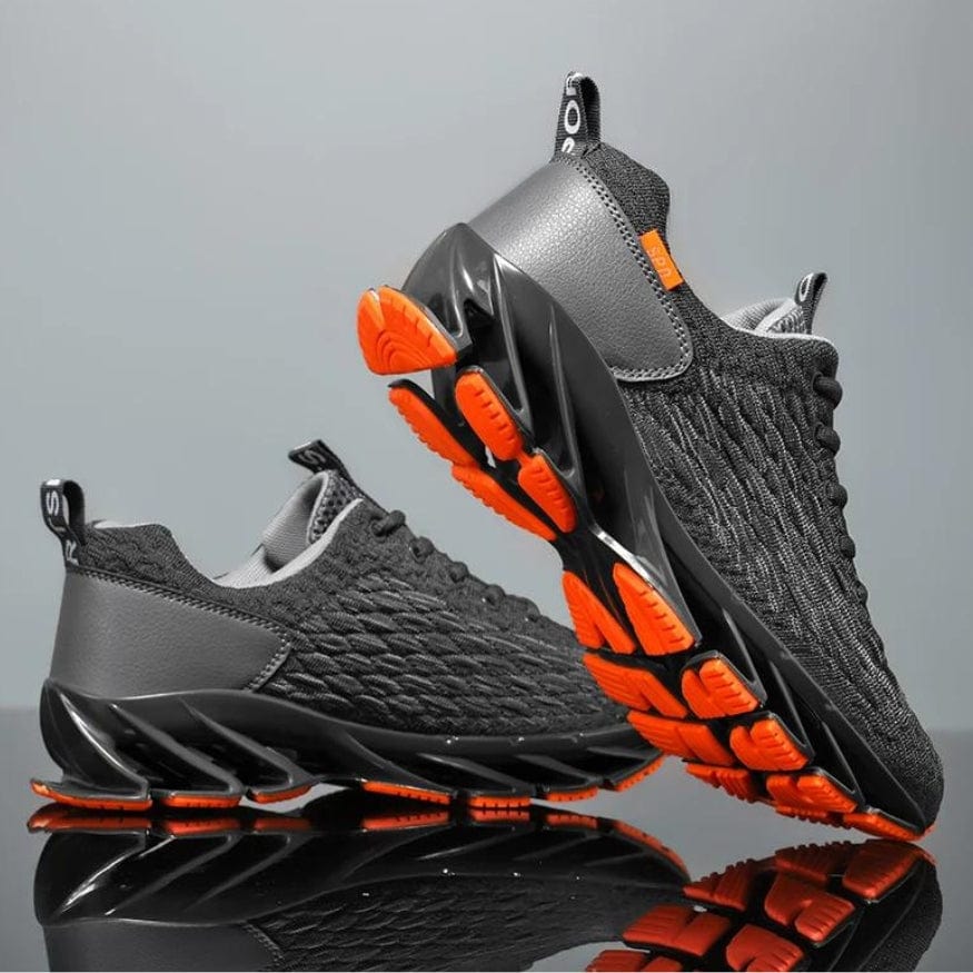 Shoes that redefine comfort and support - StrideMax™-Gray-5-Nora Luxe