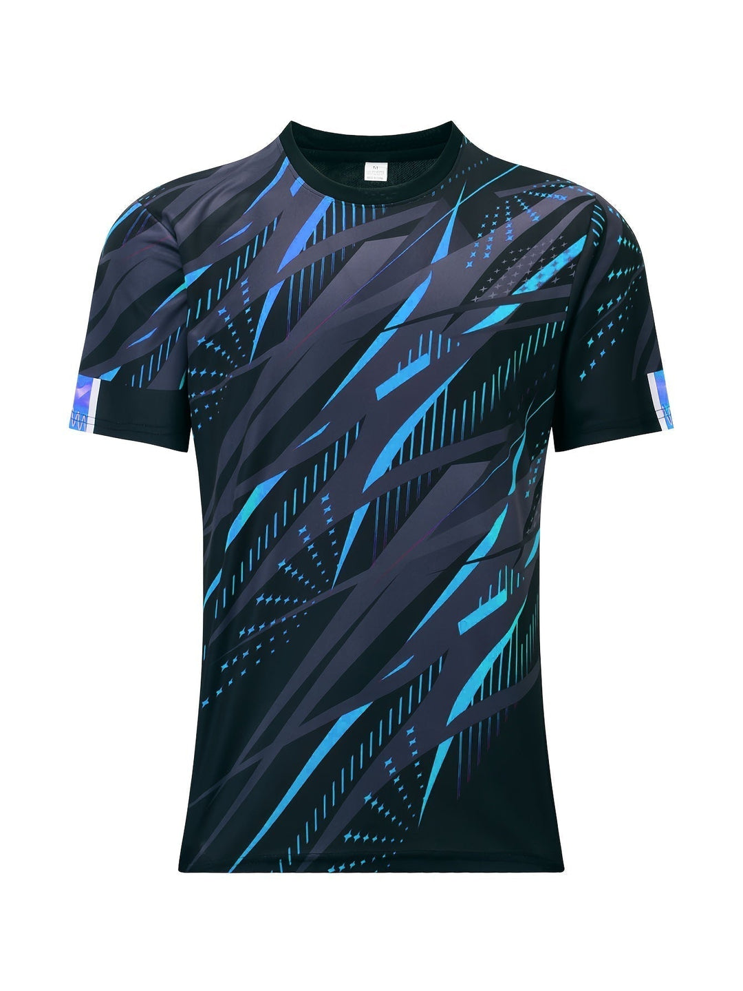 Short-sleeve shirt with striped pattern summer style men's look - Timo (1+1 FREE)-Blue-S-Nora Luxe