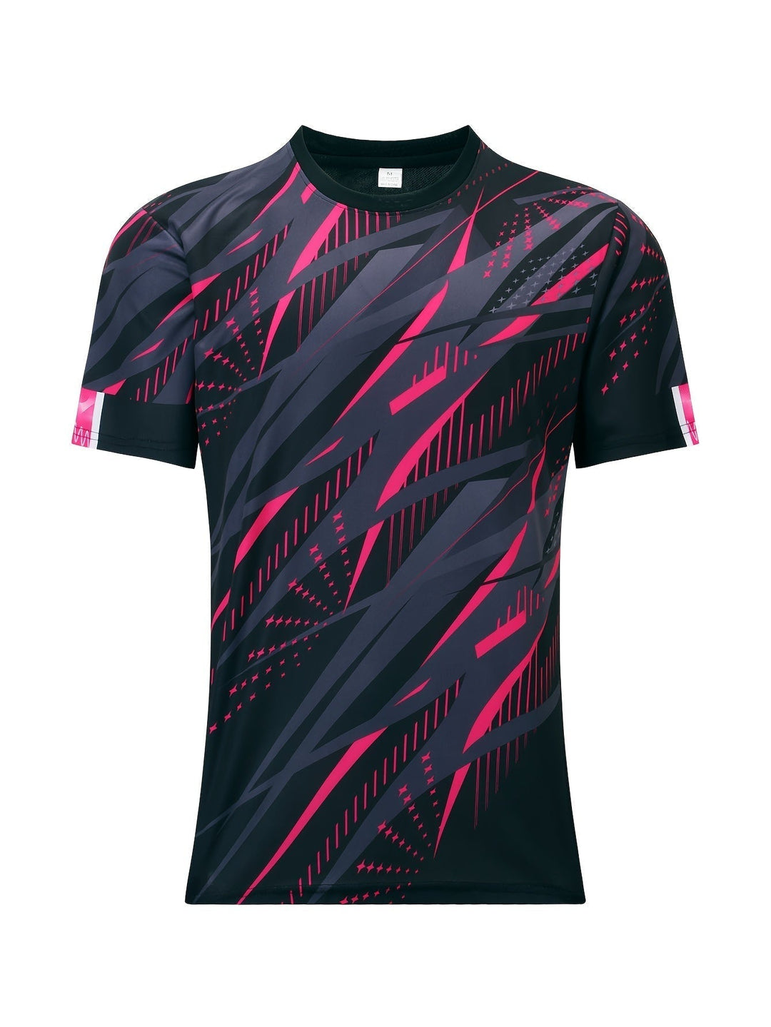 Short-sleeve shirt with striped pattern summer style men's look - Timo (1+1 FREE)-Red-S-Nora Luxe