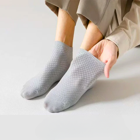 Short Socks - Bamboo Bliss-Black-1x Pair (+1 Free)-7.5 – 9.5-Nora Luxe