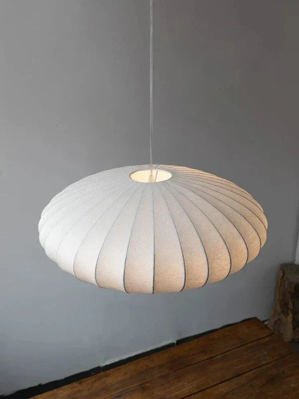 Silk Crown Crystal Pendant Lamp-D - 11.81 in-Nora Luxe