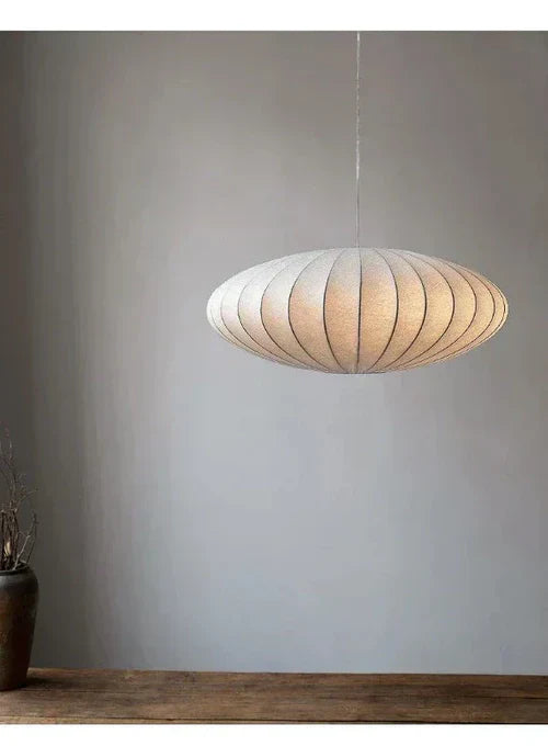 Silk Crown Crystal Pendant Lamp-D - 11.81 in-Nora Luxe