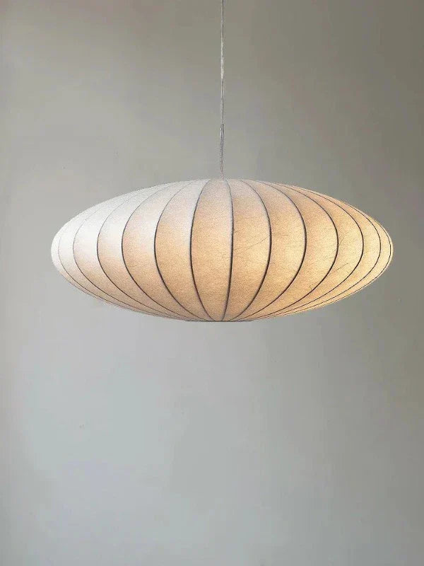 Silk Crown Crystal Pendant Lamp-D - 11.81 in-Nora Luxe