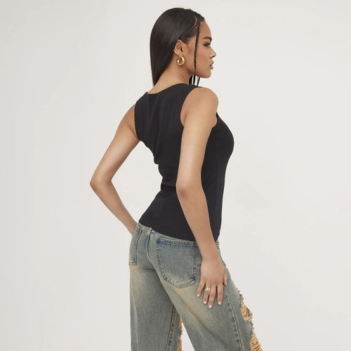 Silky Soft Ladies' Tank Top - Isla-Grey-S-The Livary