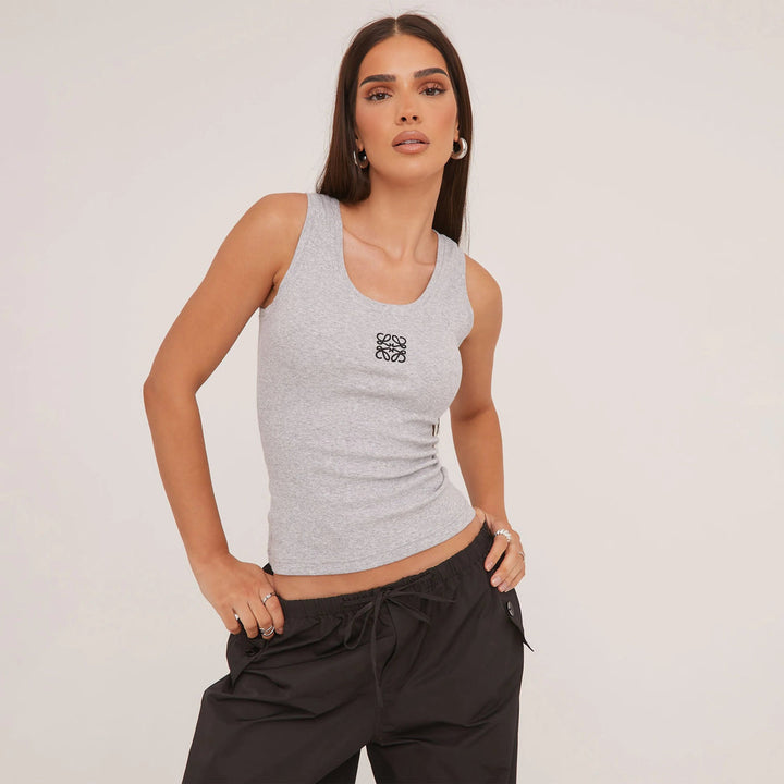 Silky Soft Ladies' Tank Top - Isla-Grey-S-The Livary