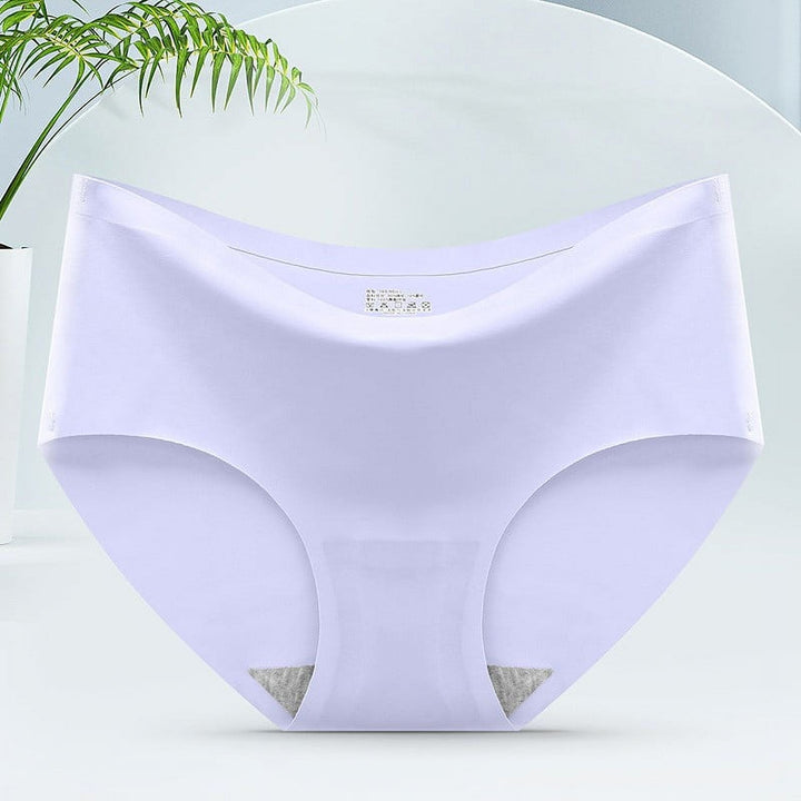 Silky Soft Seamless Underwear (Set of 5) - Livia-Purple-S-Nora Luxe