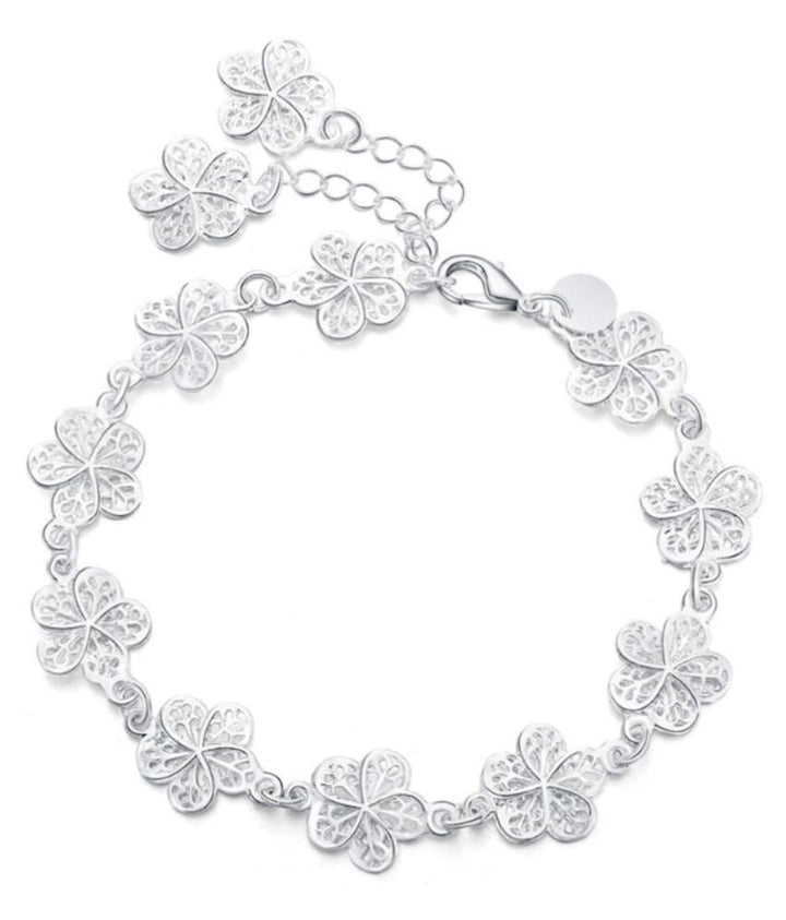 Silver Filigree Bracelet | Delicate Women's Jewellery-Nora Luxe