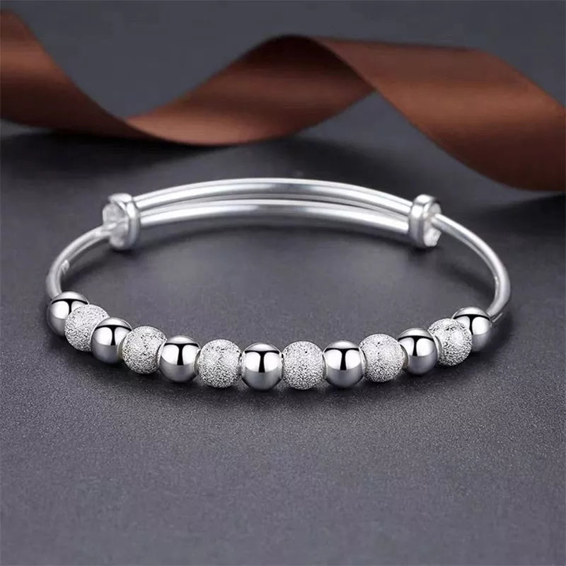Silver Party Bracelet with Luxurious Charm | Elegant Jewelry Piece-Nora Luxe