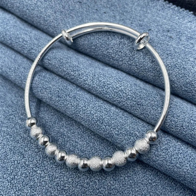 Silver Party Bracelet with Luxurious Charm | Elegant Jewelry Piece-Nora Luxe