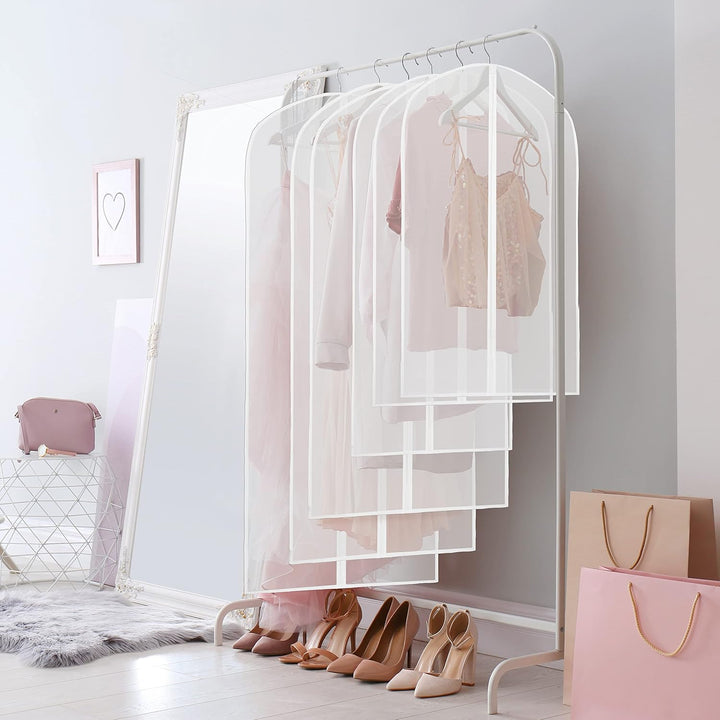 Clear Full-Length Garment Covers – 10-Pack Suit & Dress Storage Bags (Buy 1, Get 1 FREE)
