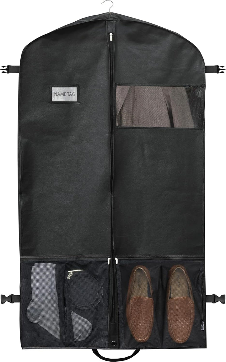 Heavy-Duty Travel Garment Bag with Pockets – 1+1 FREE Limited Promo