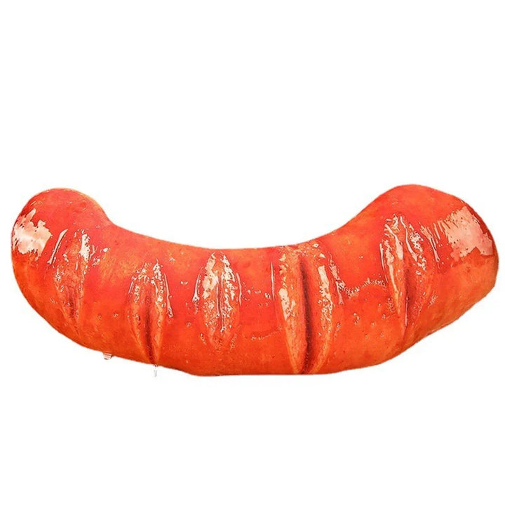 Simulation BBQ Hug - GrillMaster Cushion-Grilled Sausage-Nora Luxe