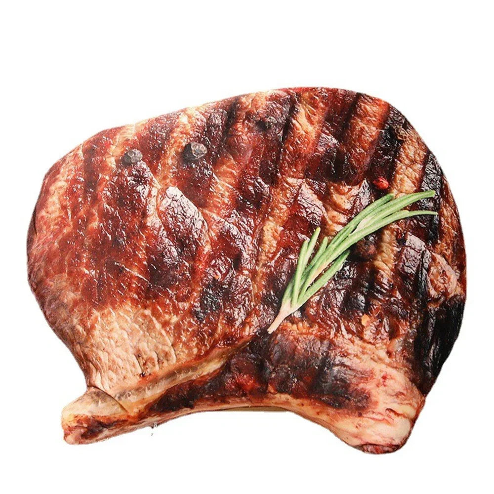 Simulation BBQ Hug - GrillMaster Cushion-Steak-Nora Luxe