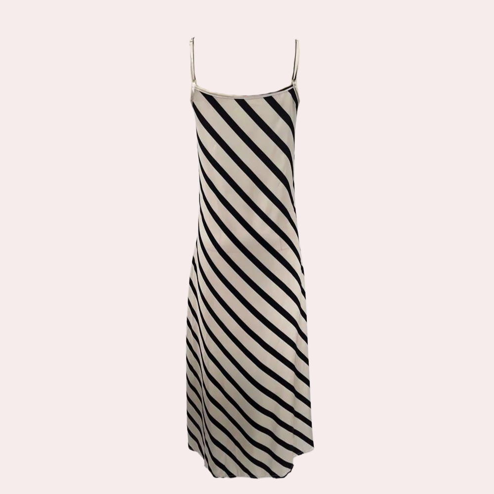 Sleeveless Striped Summer Dress - Marise-XS-State of Style