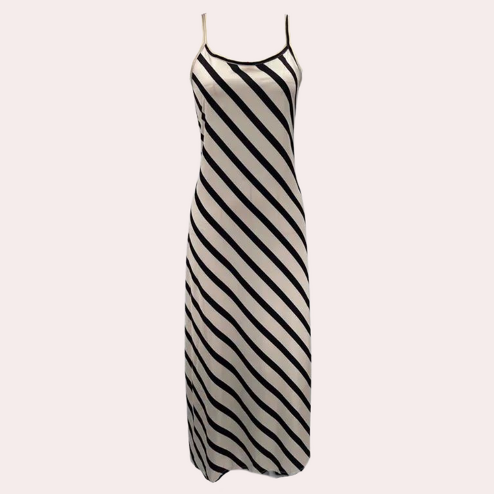 Sleeveless Striped Summer Dress - Marise-XS-State of Style