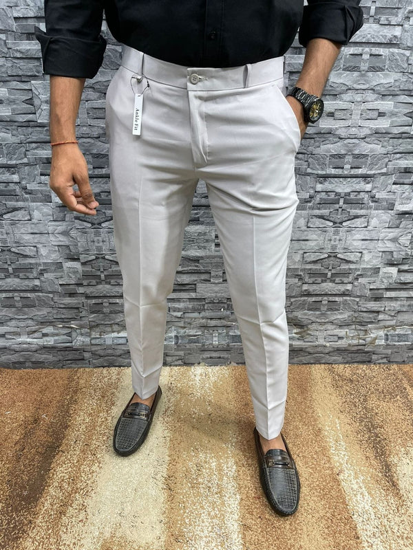 Slim Fit Formal Men's Trousers – Milan-Black-S-Nora Luxe