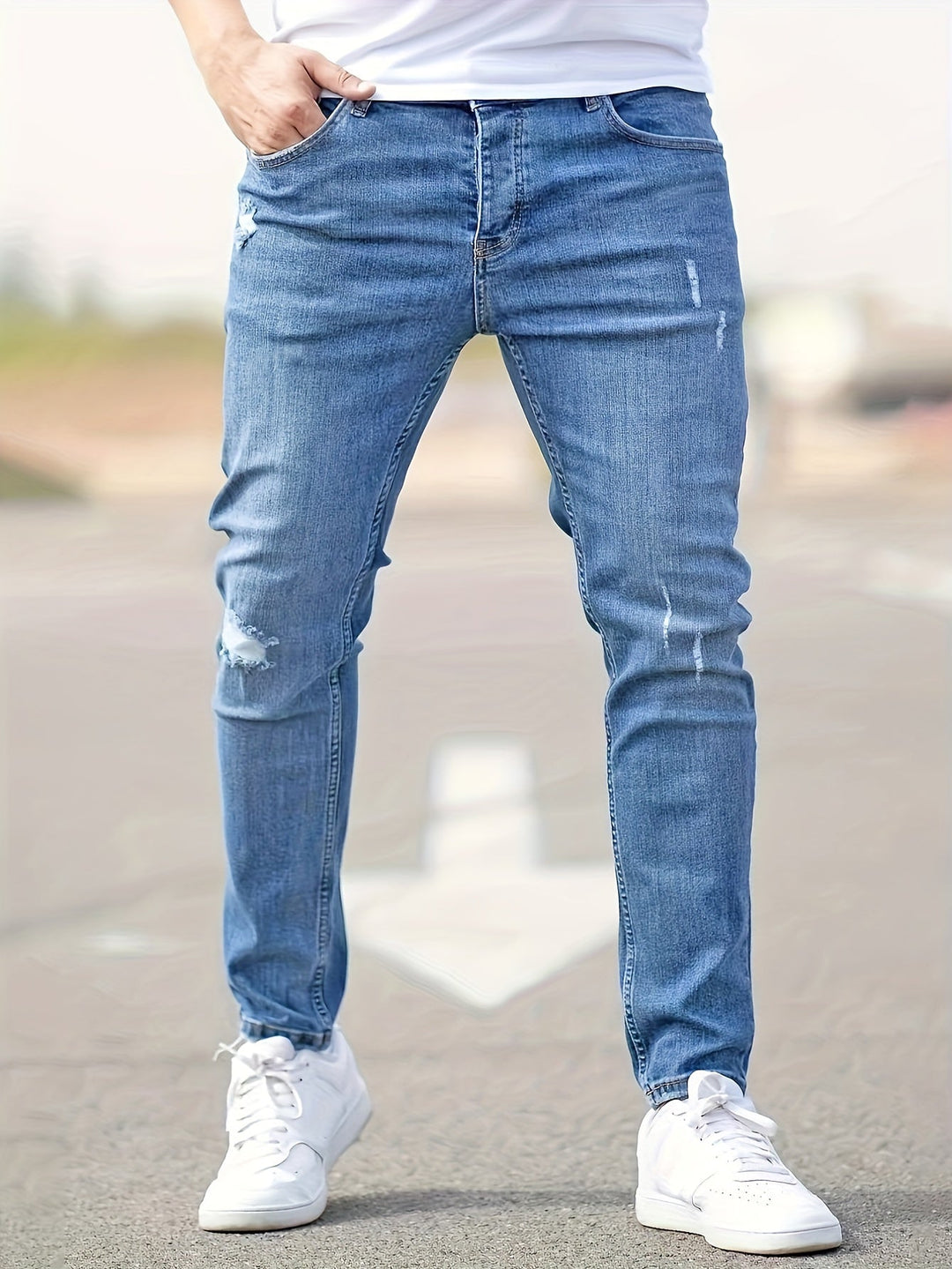 Slim Fit Jeans - Joris-Blue-XS-Nora Luxe