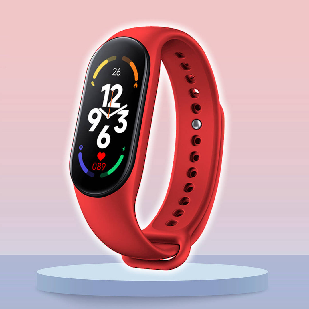 Slim Fitness Watch for Kids - KidFit Pro-Red-Nora Luxe