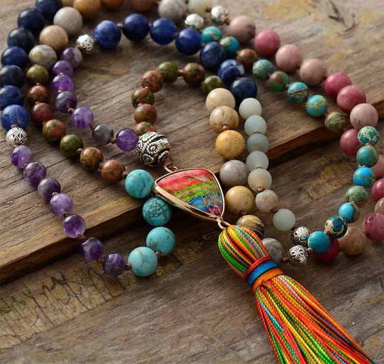Small Lighting Necklace - Altheira-Nora Luxe