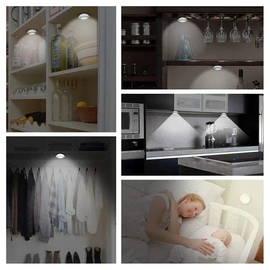 Smart LED Lighting with Standby Function - SmartGlow-Warm White-2 Pieces-Nora Luxe