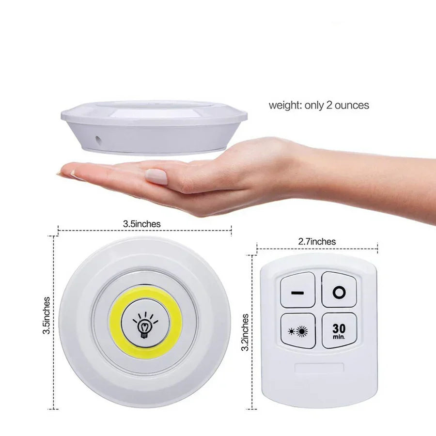 Smart LED Lighting with Standby Function - SmartGlow-Warm White-2 Pieces-Nora Luxe