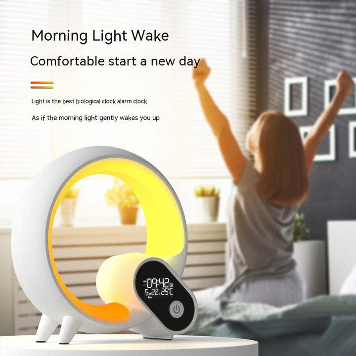 Smart Night Light with White Noise and Color Change - Liora-Black-Nora Luxe