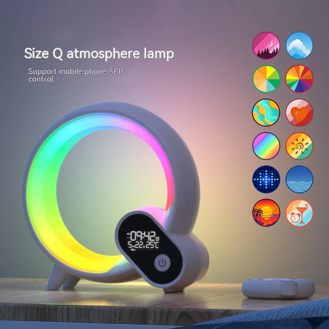 Smart Night Light with White Noise and Color Change - Liora-Black-Nora Luxe