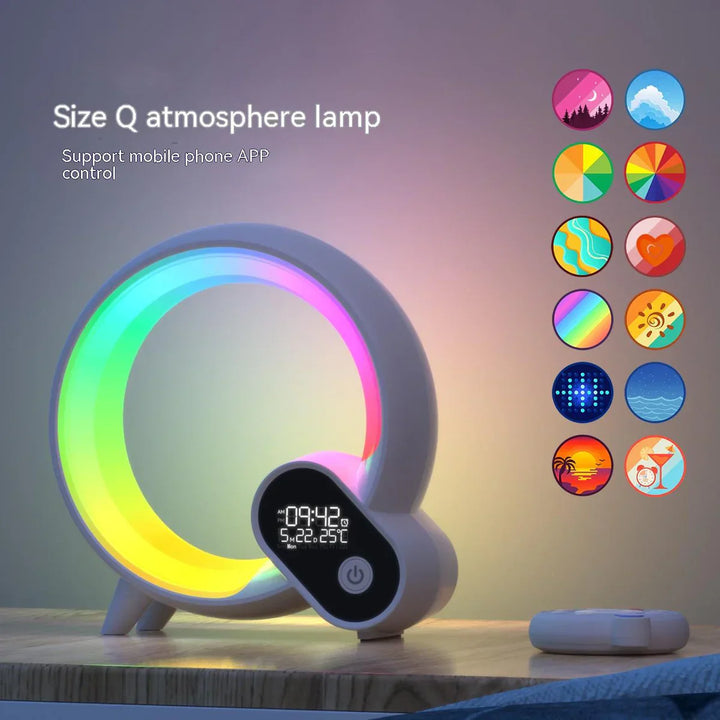 Smart Night Light with White Noise and Color Change - Liora-Black-Nora Luxe