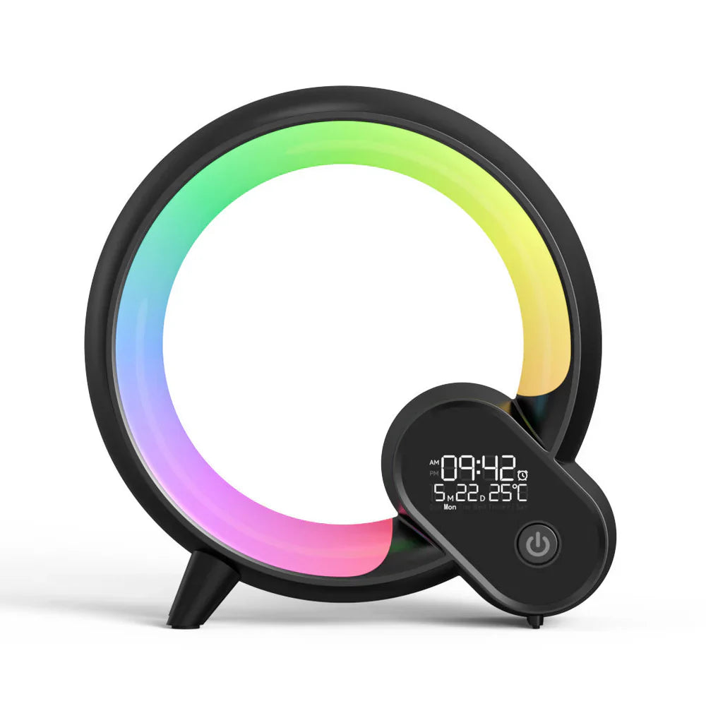 Smart Night Light with White Noise and Color Change - Liora-Black-Nora Luxe