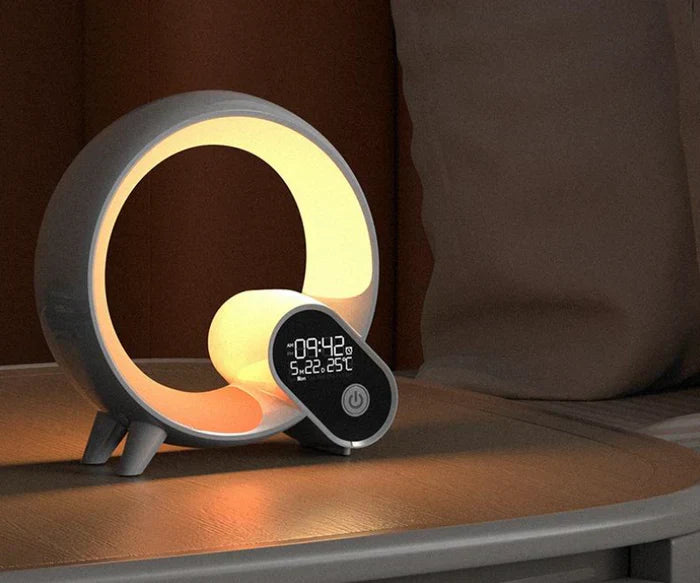 Smart Night Light with White Noise and Color Change - Liora-Black-Nora Luxe