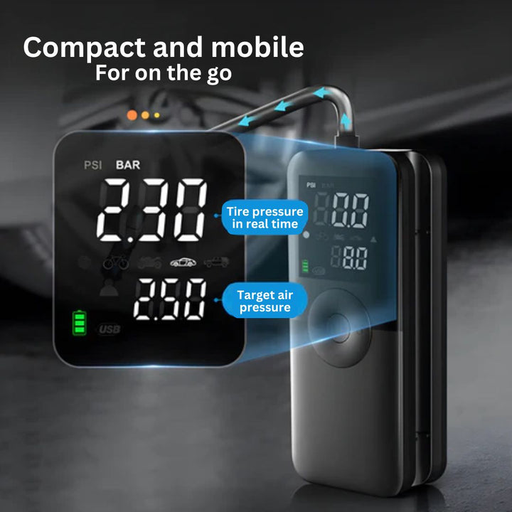 Smart Portable Air Pump - AirMaster Pro-Nora Luxe