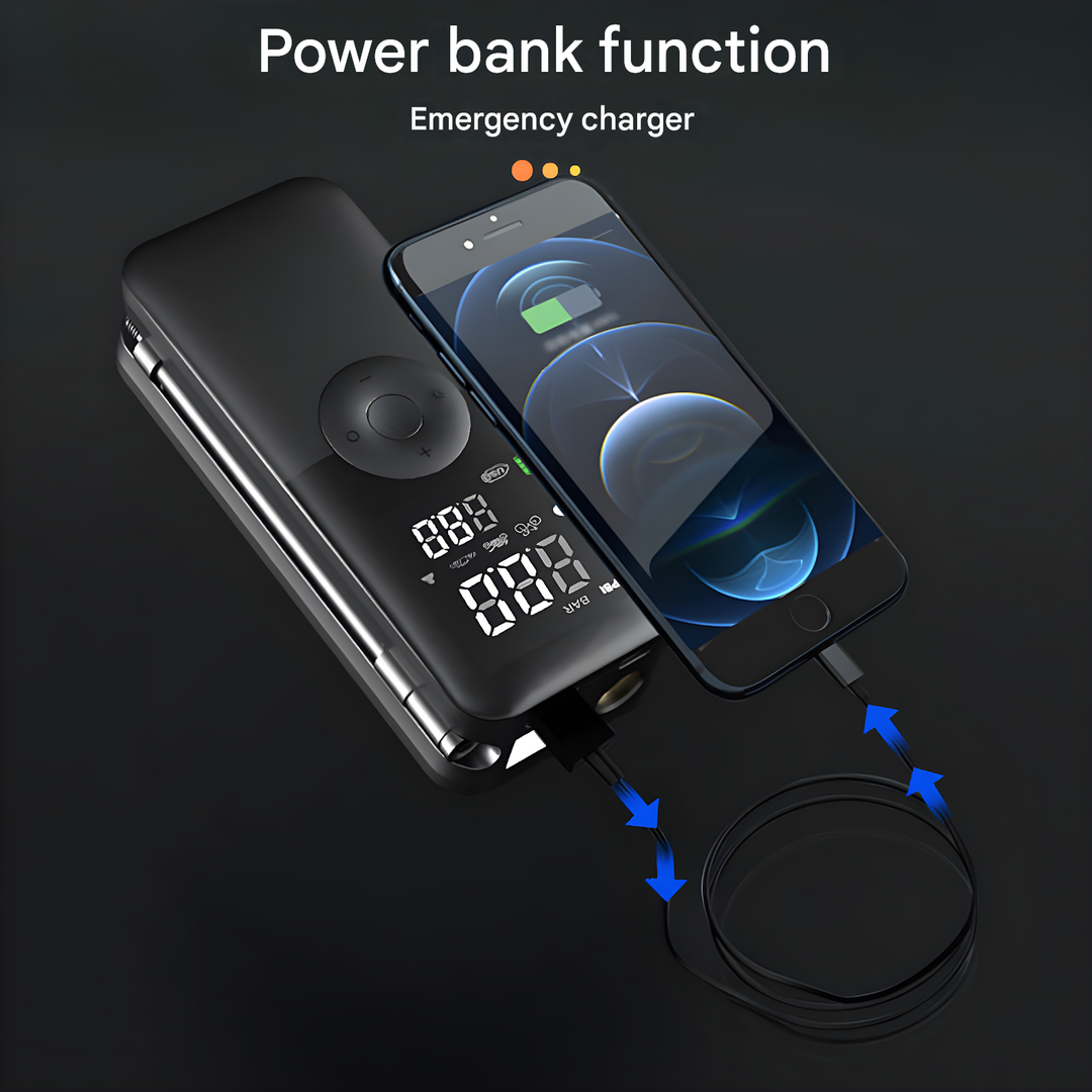 Smart Portable Air Pump - AirMaster Pro-Nora Luxe
