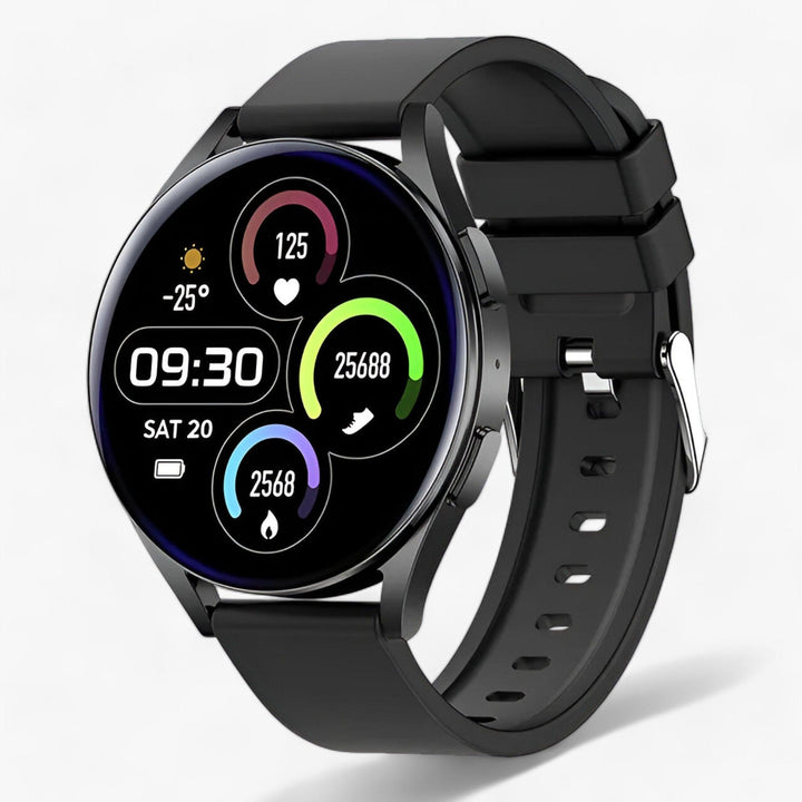 Smartwatch for Health and Style - Evelyne-Black-Nora Luxe