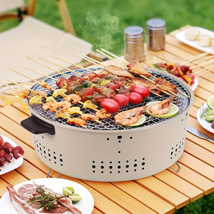 Smoke-Free Portable Electric Grill - SmokeLessGrill-Nora Luxe