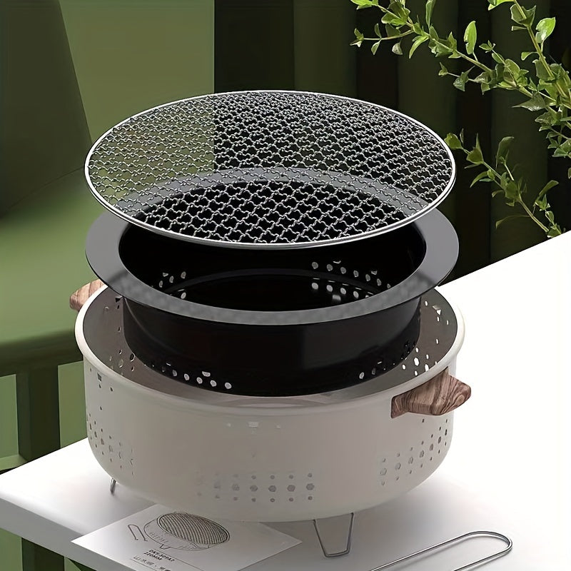Smoke-Free Portable Electric Grill - SmokeLessGrill-Nora Luxe