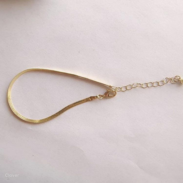 Snake Anklet - Isolde-Gold-Nora Luxe