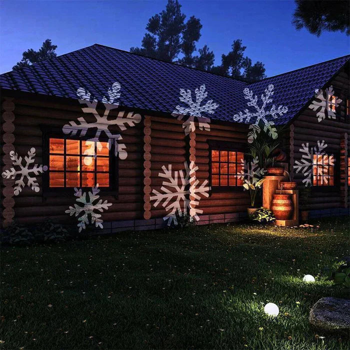 Snowflake Light Projector - FrostBeam-Nora Luxe