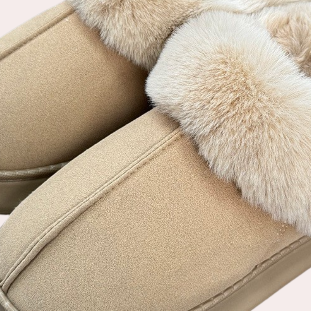 Soft and Warm Ladies Slippers - Nova-Black-3-Nora Luxe